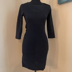 Mango Basic Black Bodycon Dress